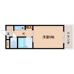 新大宮駅 徒歩8分 5階の物件間取画像